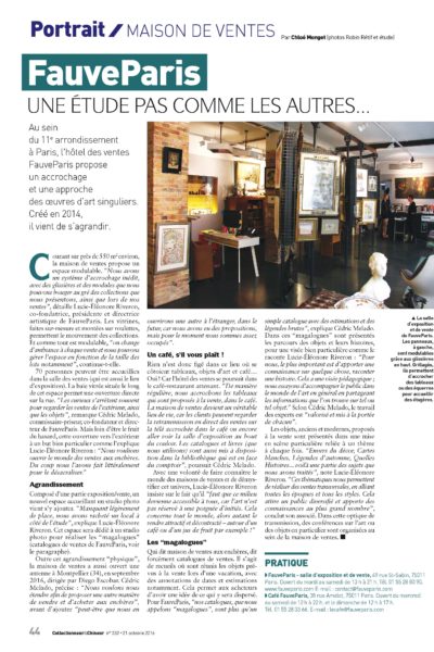 Collectionneur & chineur : « FauveParis, une étude pas comme les autres »