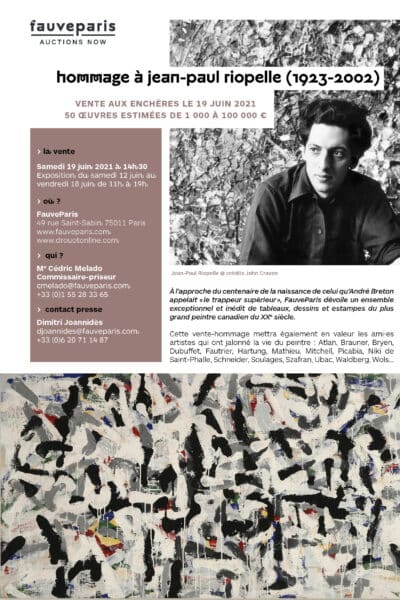 Hommage à Jean-Paul Riopelle (1923-2002)