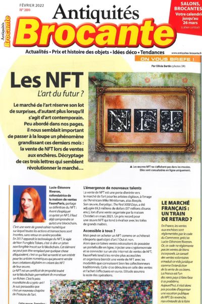 Notre CEO explique « l’art du futur » dans Antiquités Brocante