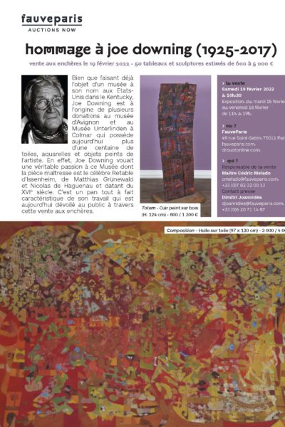 Tribute to Joe Downing (1925-2017)
