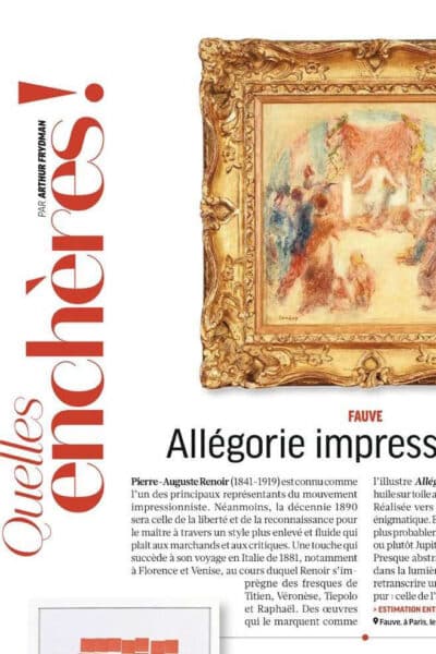 Un Renoir chez FauveParis